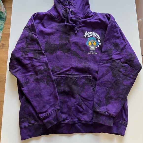 Assholes Live Forever “ALF and Loathing” Moonlight Tie Dye Hoodie - Picture 2 of 8